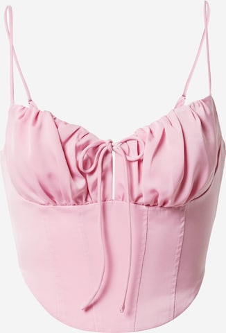 Gina Tricot - Blusa em rosa: frente