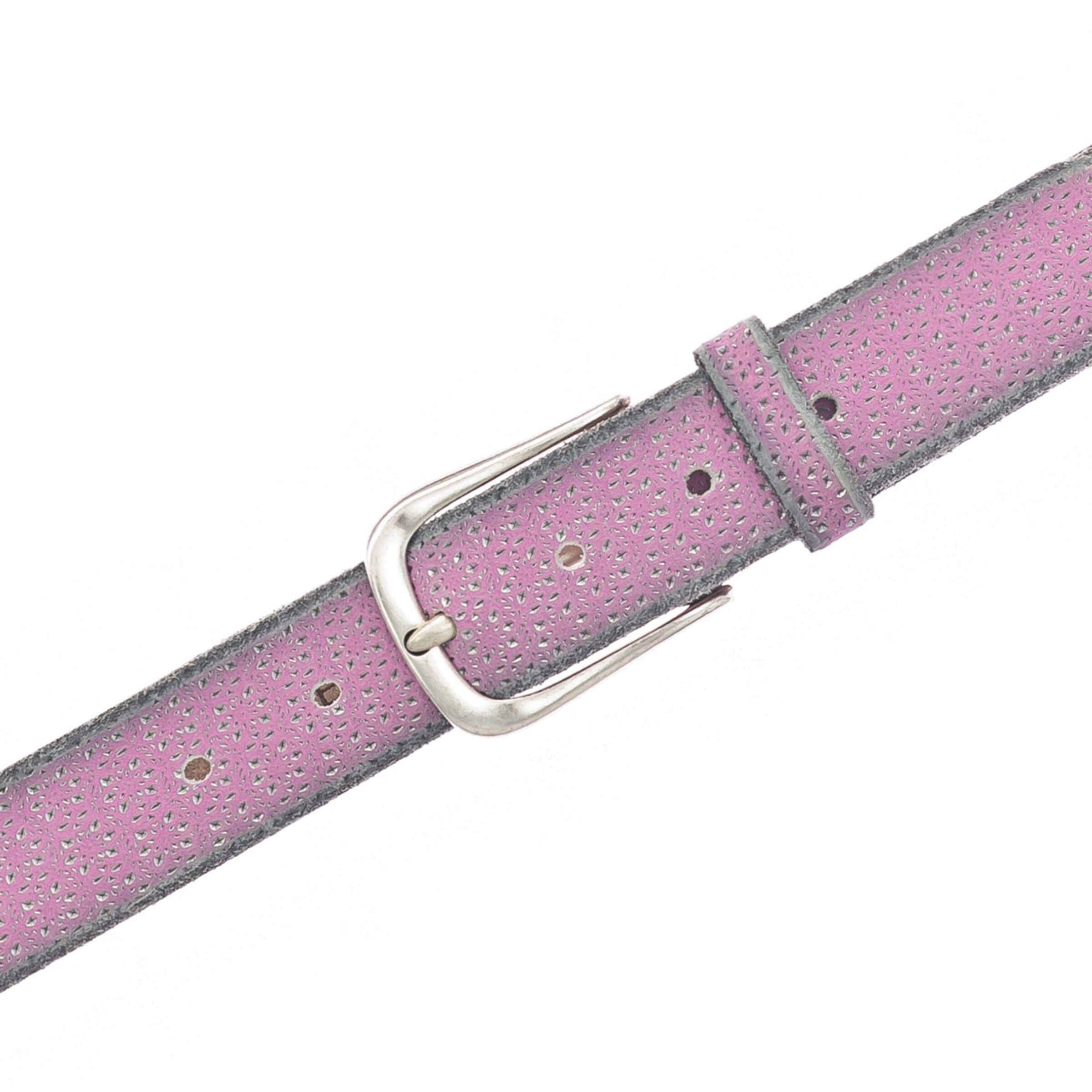 Cintura 'Mara' di B.BELT in rosa