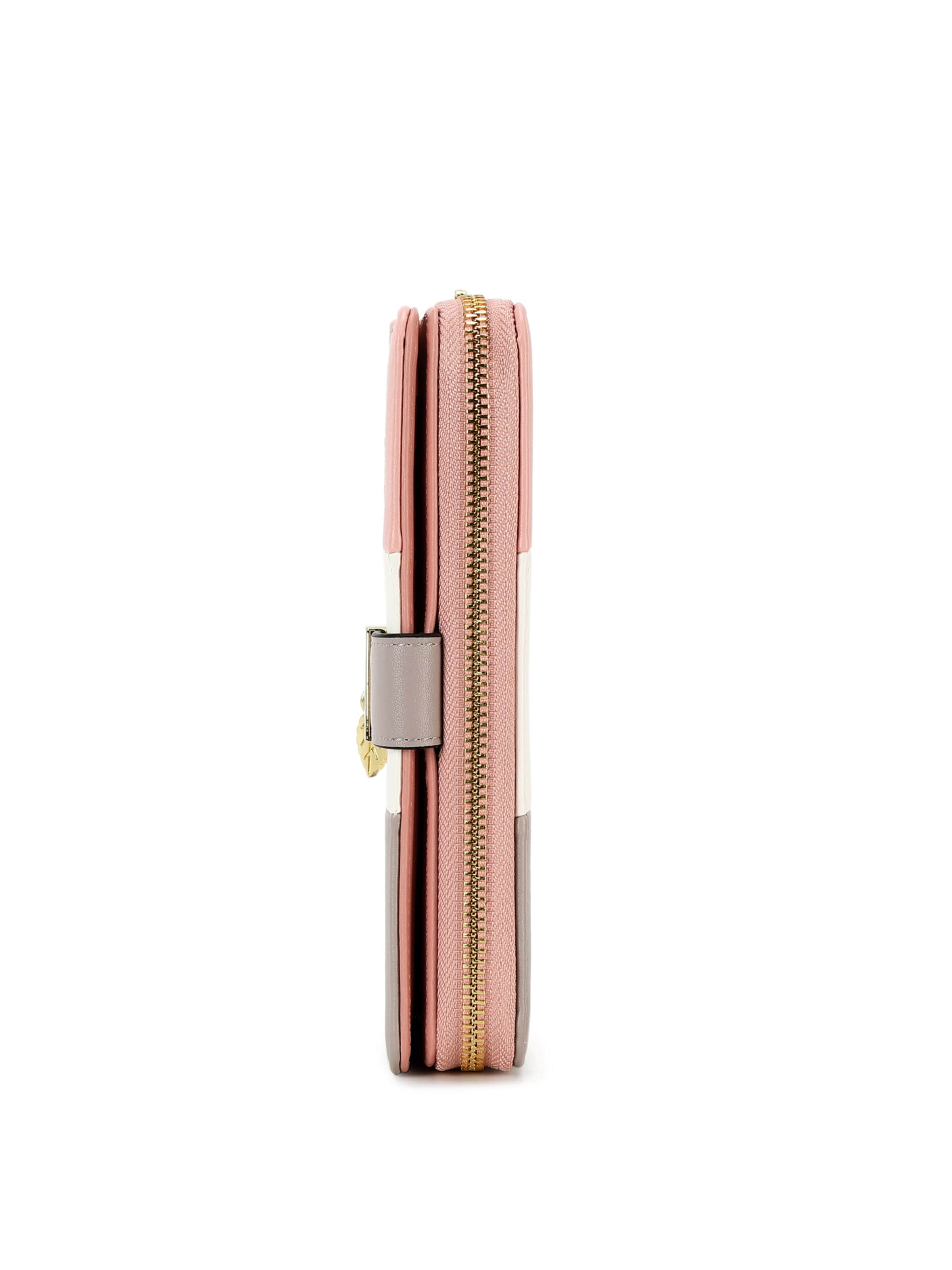 Portamonete 'Damen Klassisch Minimalistisch' di Pomelo Best in rosa