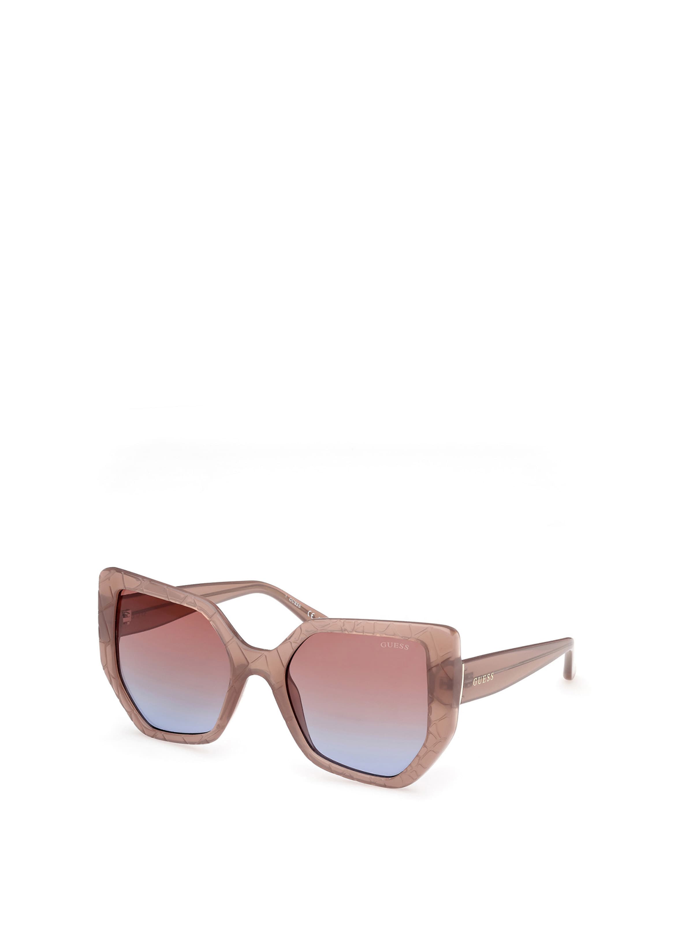 GUESS Zonnebril in Beige: voorkant