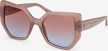 Occhiali da sole di GUESS in beige: frontale