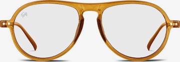 TWIG Concept Milano Glasses 'Thiele BlueLight' in Yellow: front