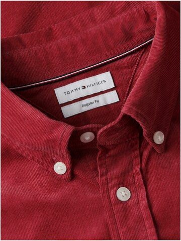 TOMMY HILFIGER Regular fit Overhemd in Rood