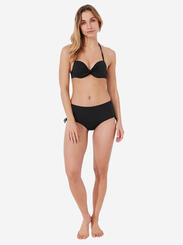 Penti Trójkąt Góra bikini 'Bikinioberteile' w kolorze czarny