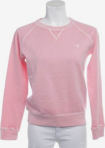 GANT Sweatshirt & Zip-Up Hoodie in XS in Pink: front