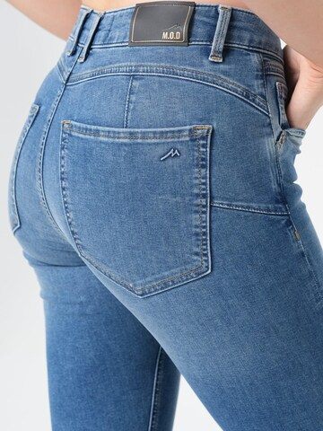 M.O.D MIRACLE OF DENIM Skinny Jeansy w kolorze niebieski