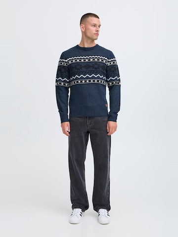 BLEND Strickpullover ' BHNohr ' in Blau