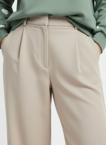 Wide Leg Pantalon à pince 'Miriam' studioselect en beige