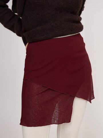 Résumé Skirt ' OceanRS ' in Red: front