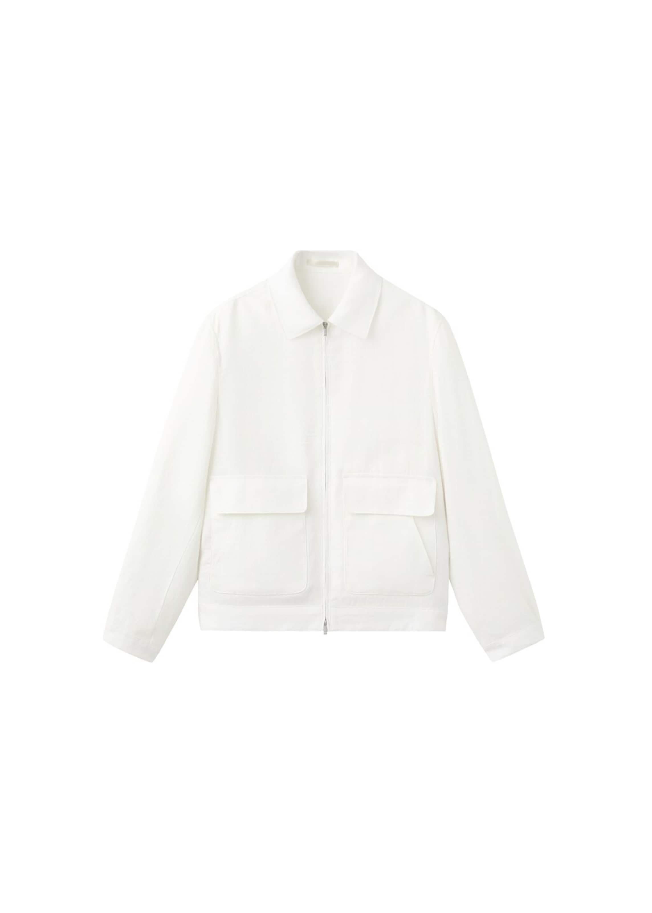 MANGO MAN Between-Season Jacket 'Arturo' in White: front