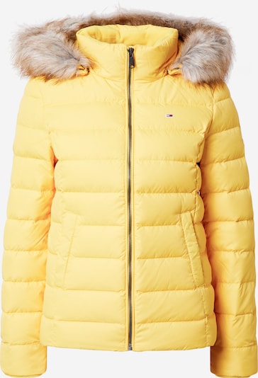 Tommy Jeans Winterjas in de kleur Geel, Productweergave