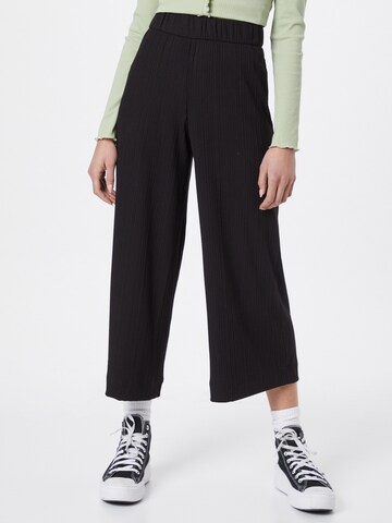 Wide leg Pantaloni di Monki in nero: frontale