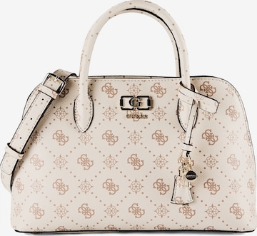 Borsa a mano 'Emelie' di GUESS in bianco: frontale