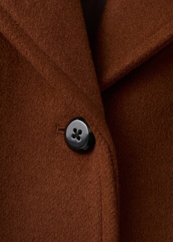 MANGO Winter Coat in Brown