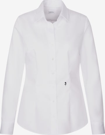 balta SEIDENSTICKER Palaidinė 'Schwarze Rose': priekis