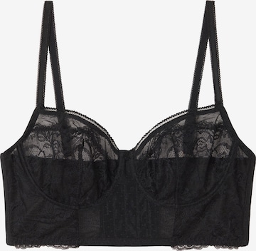 INTIMISSIMI Corsage in Black: front