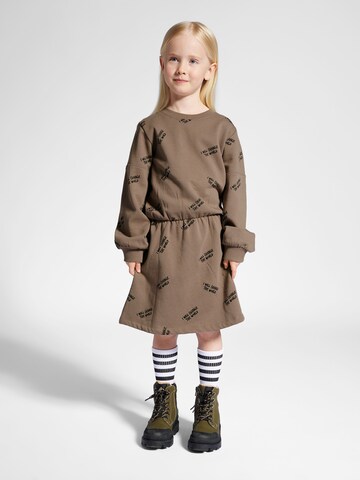 SOMETIME SOON Dress in Brown: front