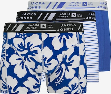 Boxers 'JACHAWAII' JACK & JONES en bleu : devant