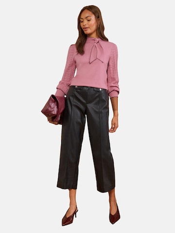 Pull-over love & roses en rose : devant