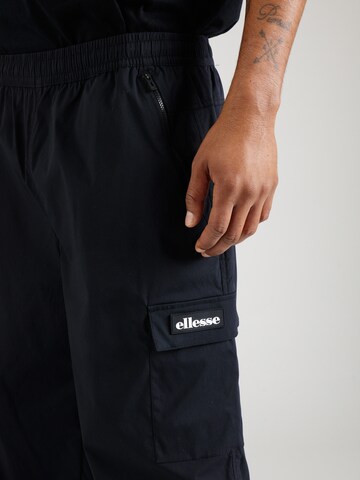 Regular Pantalon cargo 'Teratilo' ELLESSE en noir