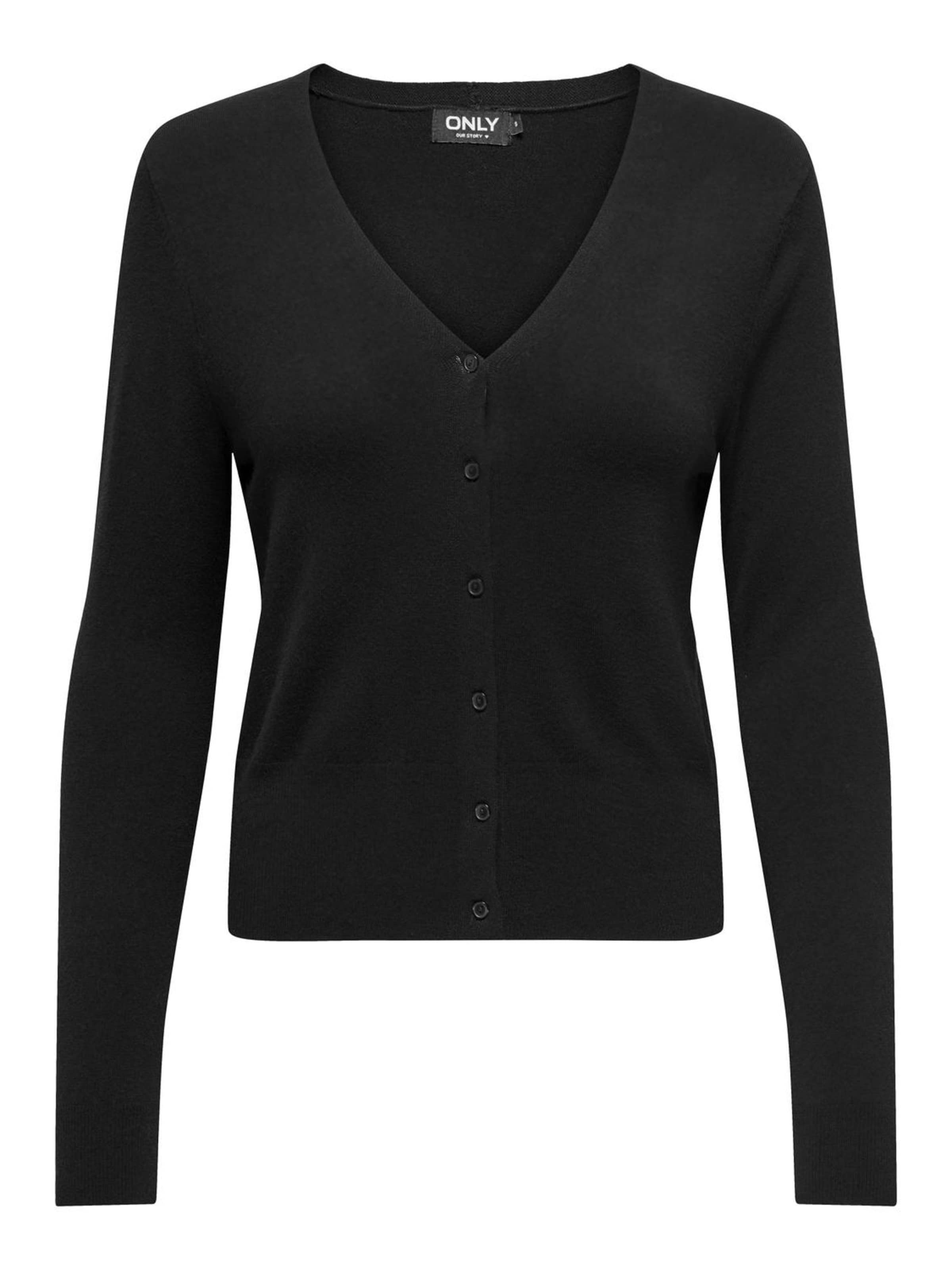 ONLY Kardigan 'ONLVenice' – černá: přední strana
