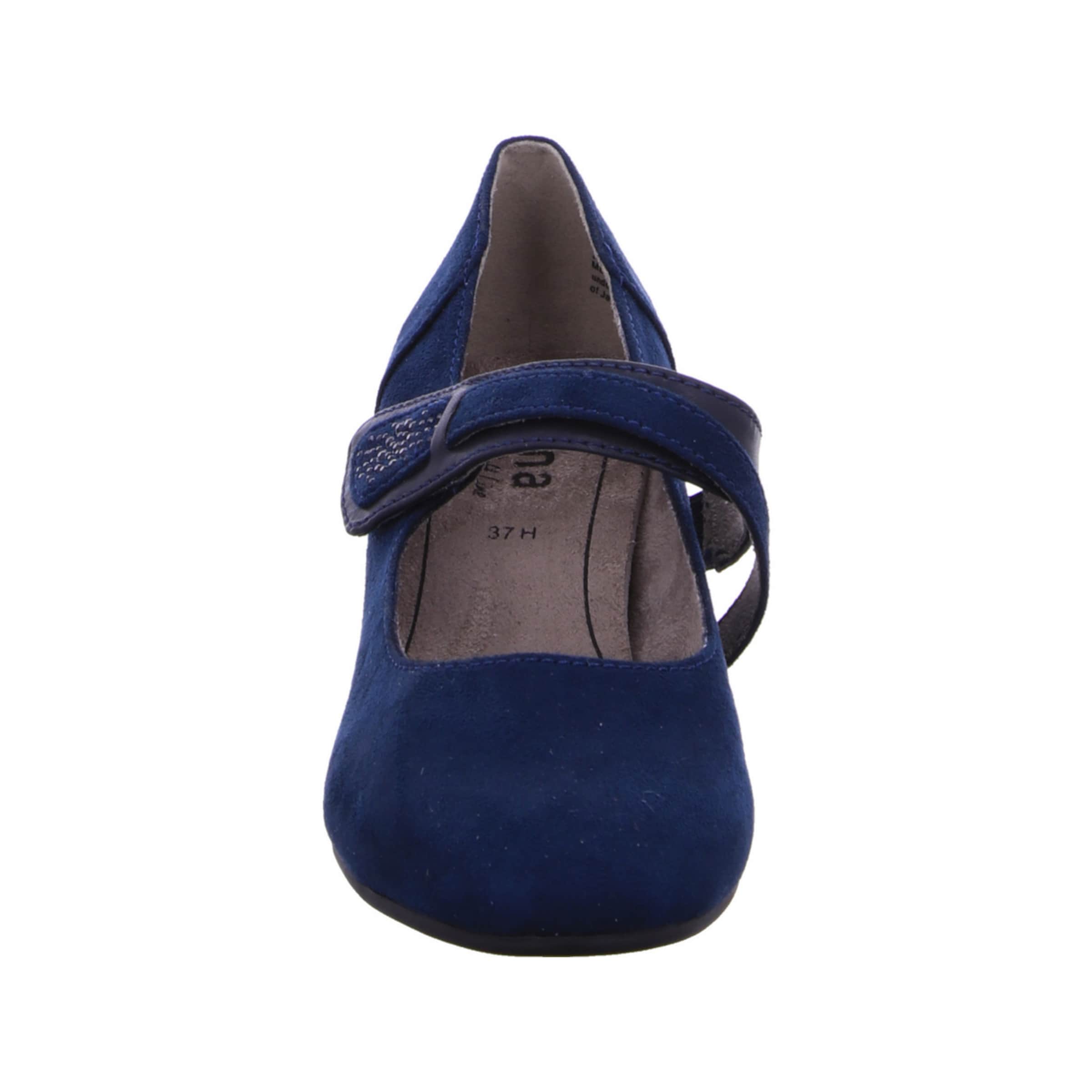 JANA Лодочки с открытой пяткой в Синий