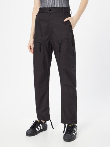 G-Star RAW - regular Pantalón cargo en negro: frente