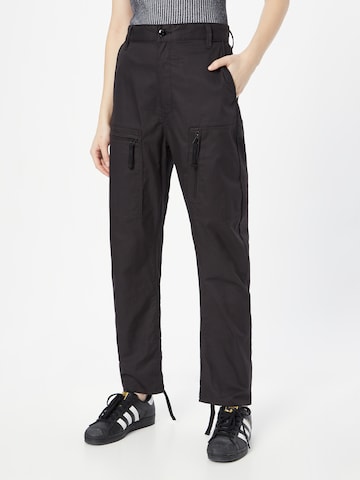 regular Pantaloni cargo di G-Star RAW in nero: frontale