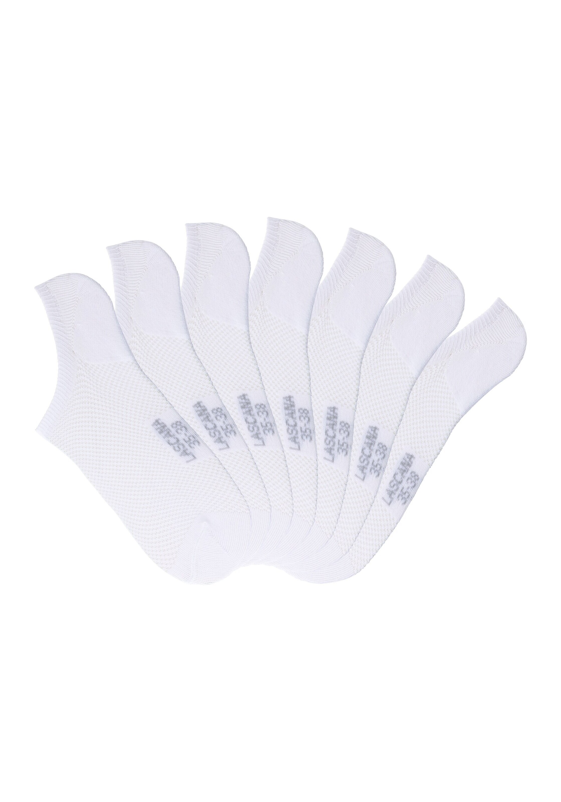 LASCANA ACTIVE Füßlinge in Weiß: Vorderseite