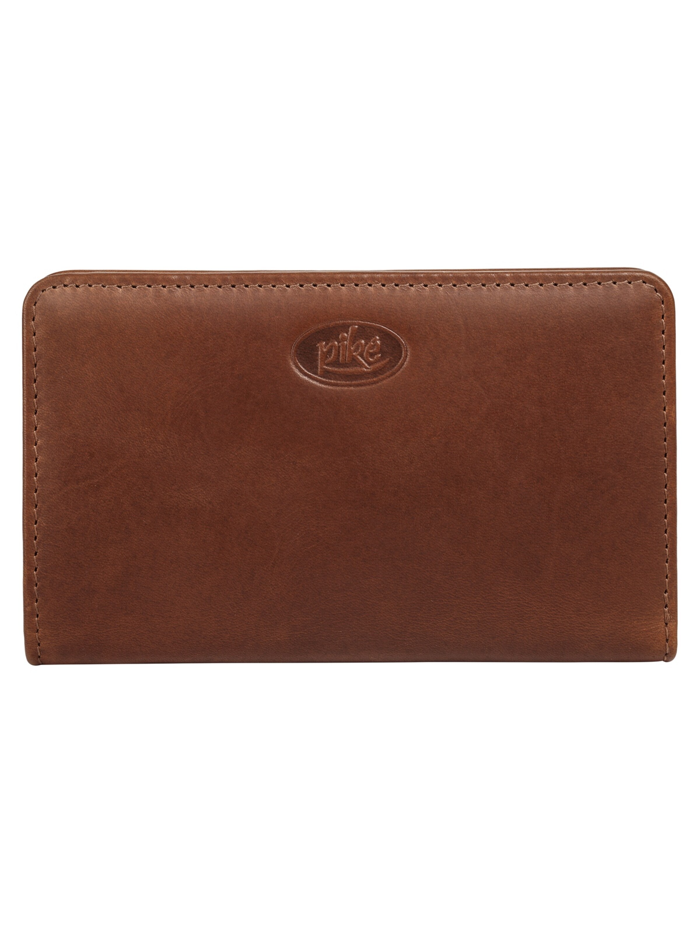 piké Wallet in Brown: front