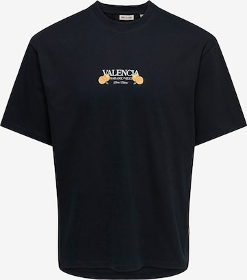 Only & Sons - Camiseta 'ONSTASTY' en negro: frente