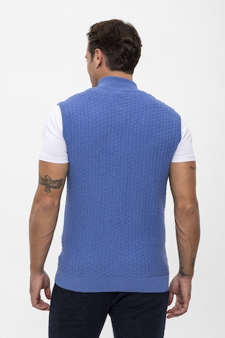 Felix Hardy Gebreid vest in Blauw