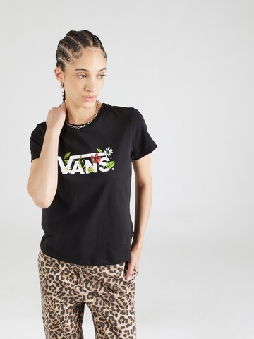 VANS T-shirt 'FOLIAGE' i svart: framsida