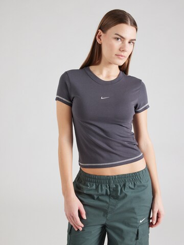 Nike Sportswear Μπλουζάκι σε γκρι: μπροστά