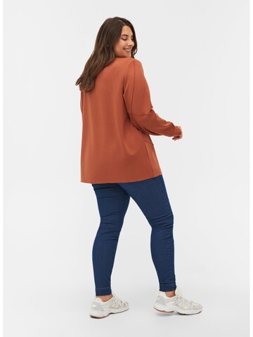 Zizzi Skinny Jeggings i blå