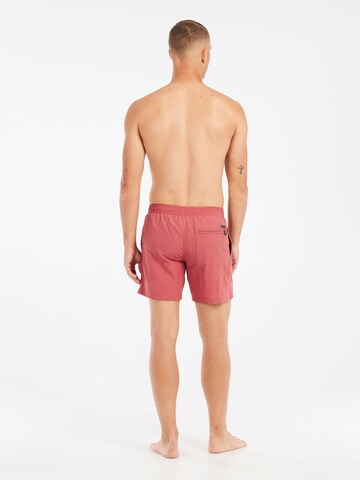 PROTEST Badeshorts 'FASTER' in Rot