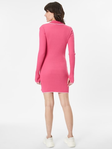 NA-KD Knitted dress in Pink