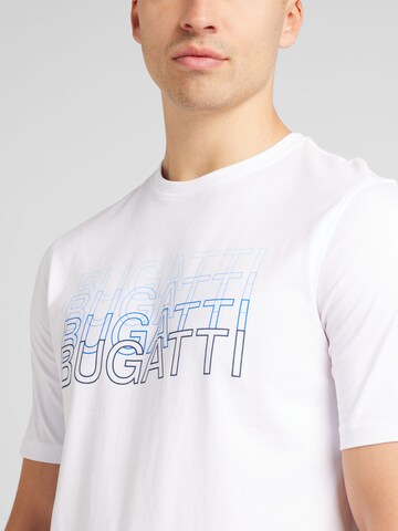 bugatti - Camiseta en blanco