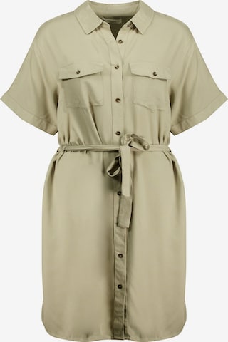 Robe-chemise 'ADISSIA' Deeluxe en vert : devant