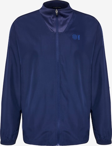 Hummel Athletic Jacket 'Court' in Blue: front