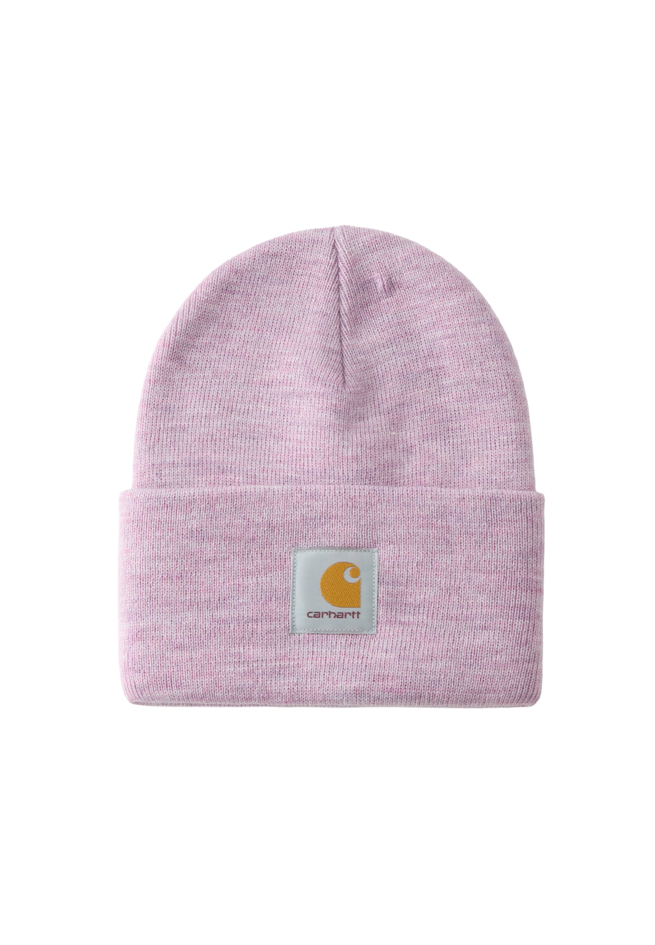 Bonnet Carhartt WIP en rose : devant