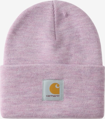 Bonnet Carhartt WIP en rose : devant