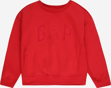 GAP Sweatshirt in Rood: voorkant