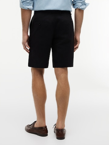 TOMMY HILFIGER Normalny krój Spodnie 'DENTON ESS' w kolorze czarny