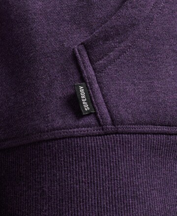 purpurinė Superdry Megztinis be užsegimo