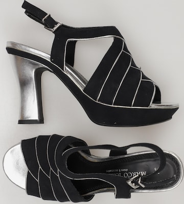 MARCO TOZZI Sandalen 37 in Schwarz: Vorderseite