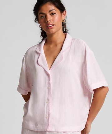 Hunkemöller Slaapshirt in Roze: voorkant