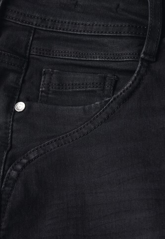 CECIL Regular Jeans in Schwarz