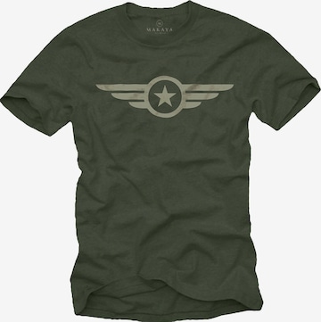 MAKAYA Shirt in Green: front