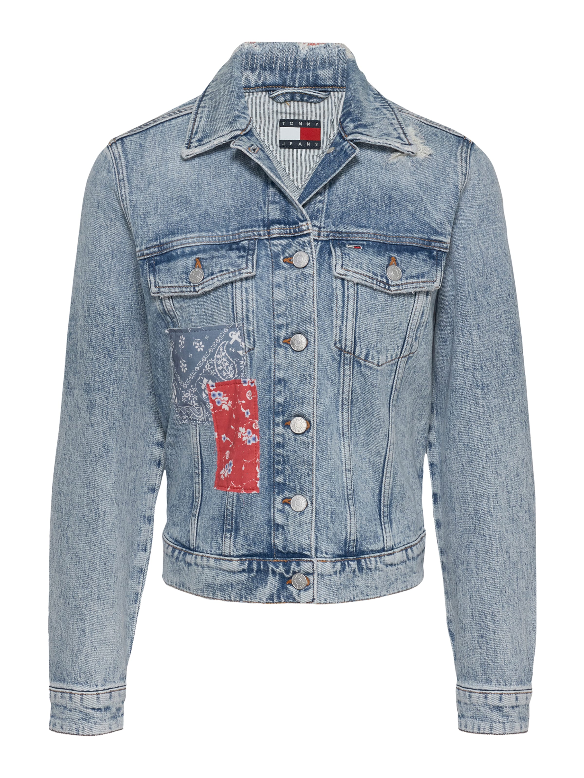 Veste mi-saison 'CLASSIC' Tommy Jeans en bleu : devant